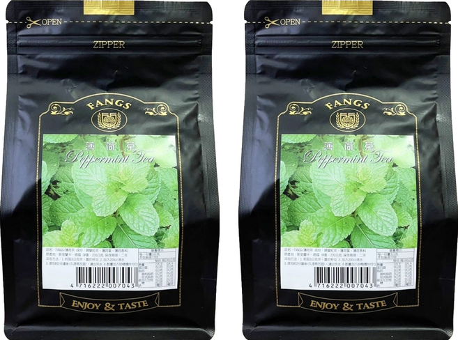 FANGS 方氏 薄荷茶, 230g, 1袋, 2袋