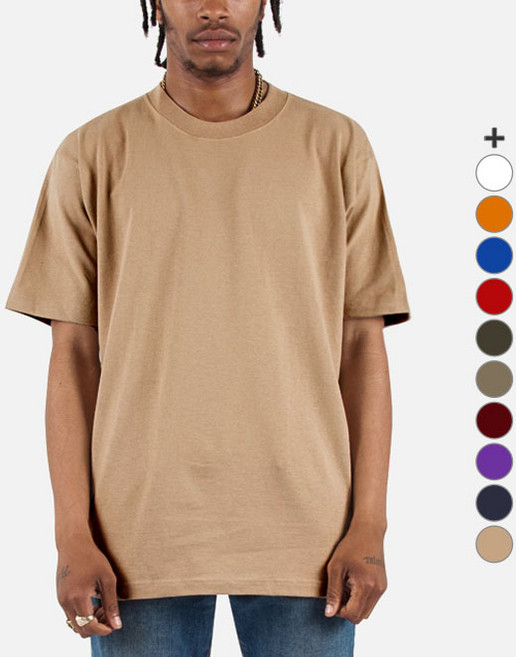 샤카웨어 남성용 통기성 맥스 헤비웨이트 반팔 티셔츠 213g