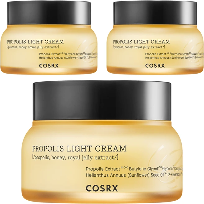 코스알엑스 풀핏 프로폴리스 라이트 크림, 65ml, 3개 - 쿠팡