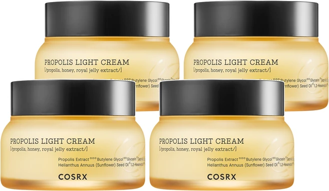 코스알엑스 풀핏 프로폴리스 라이트 크림, 65ml, 4개 - 쿠팡