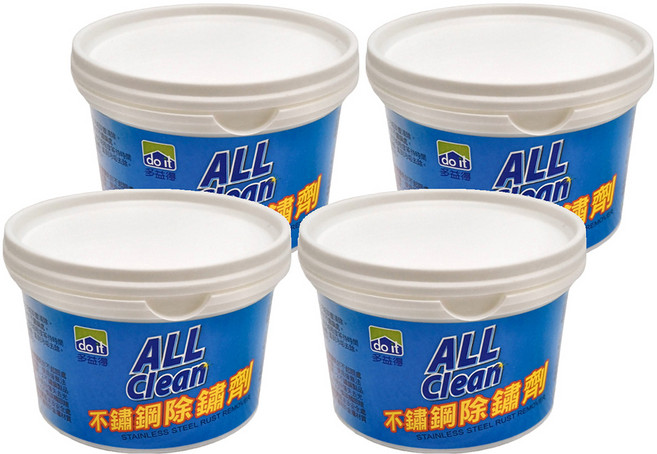 do it 多益得 ALL Clean 不鏽鋼除鏽劑, 250g, 4罐