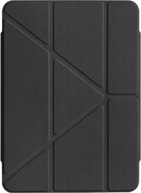 YUNMI 磁搭扣保護殼/平板保護套 Y折支架 帶筆槽設計, 黑色, 1個