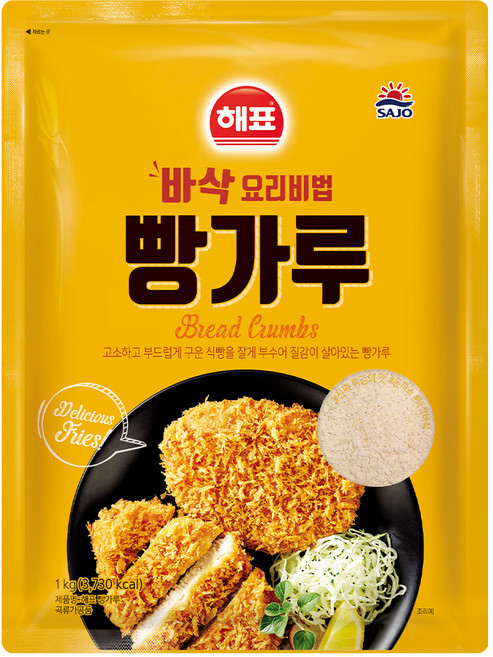 해표 빵가루, 1kg, 1개