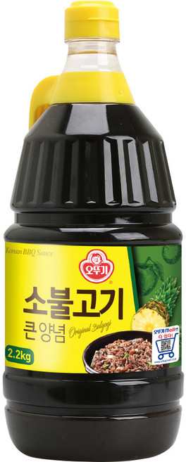 오뚜기 소불고기 큰양념, 2.2kg, 1개