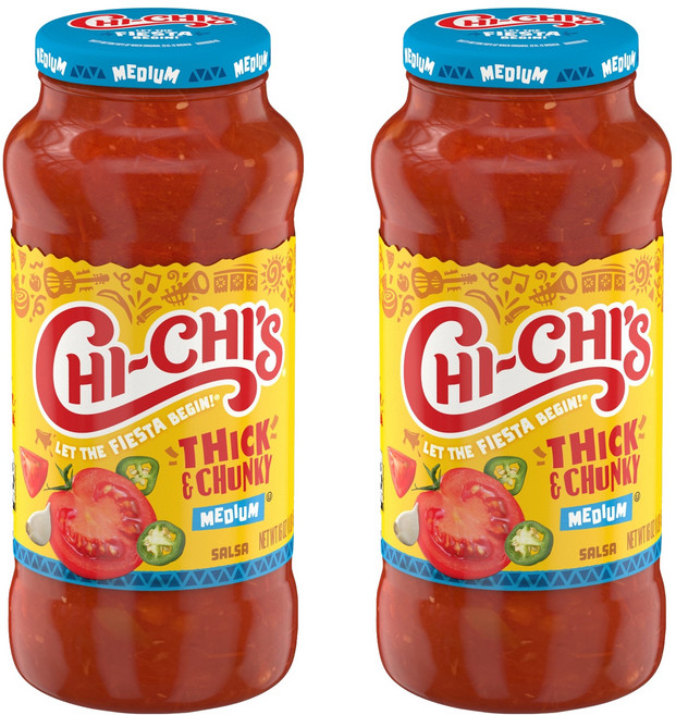 微辣莎莎醬, 454克, 2個