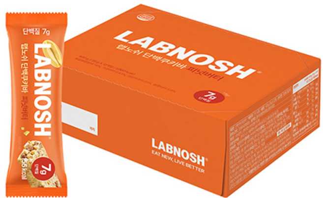 Labnosh 蛋白質餅乾棒, 12個, 35g