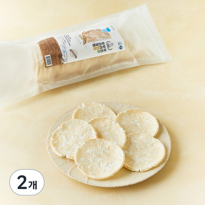 프레시오늘 신선냉장 국내산 우리쌀 우리현미 저당 우리밀뻥, 120g, 1개입, 2개