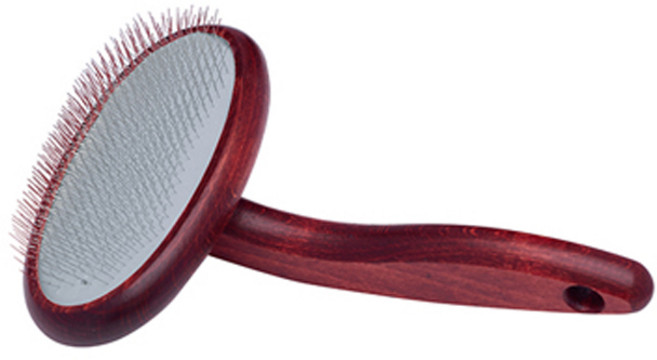 플러쉬퍼피 반려동물 얼티메이트 슬리커 브러쉬 14 x 5.4 cm, 혼합색상, 1개