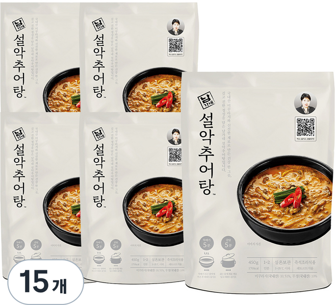 남가네설악추어탕, 450g, 15개