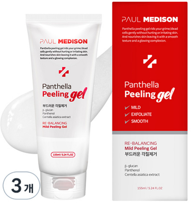 폴메디슨 판텔라 필링 젤, 155ml, 3개