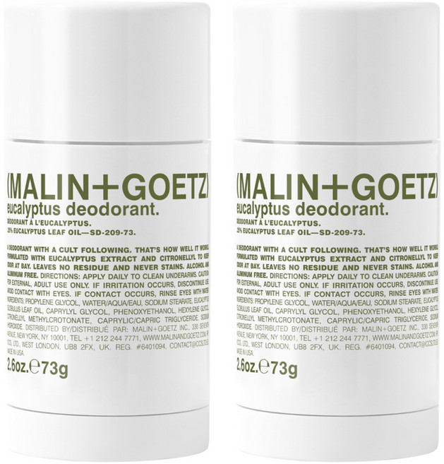 멜린앤게츠 유칼립투스 데오드란트, 2개, 73g