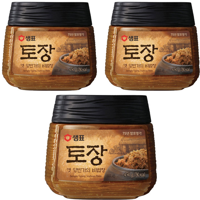 샘표 토장, 450g, 3개