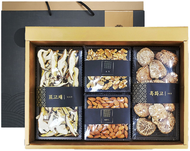 몸애조화 흑화고 견과 혼합 선물세트, 1세트