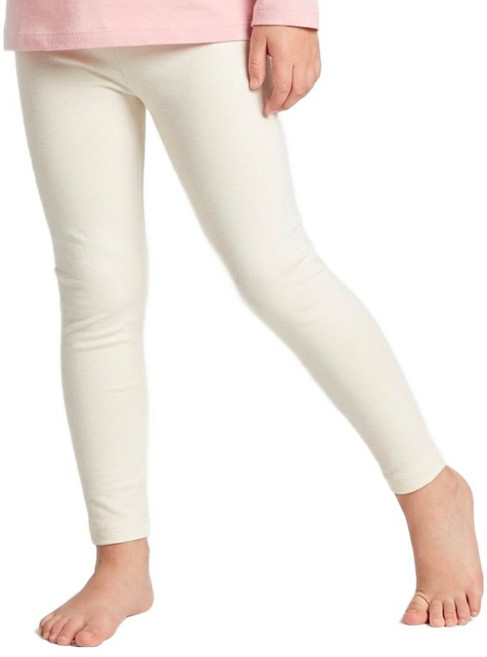 유니프랜드 아동용 베이직 40수 후라이스 스판 9부 레깅스