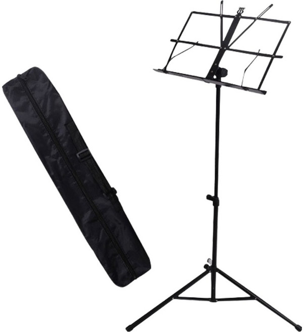 마메 휴대용 작은 보면대, 블랙, 1개