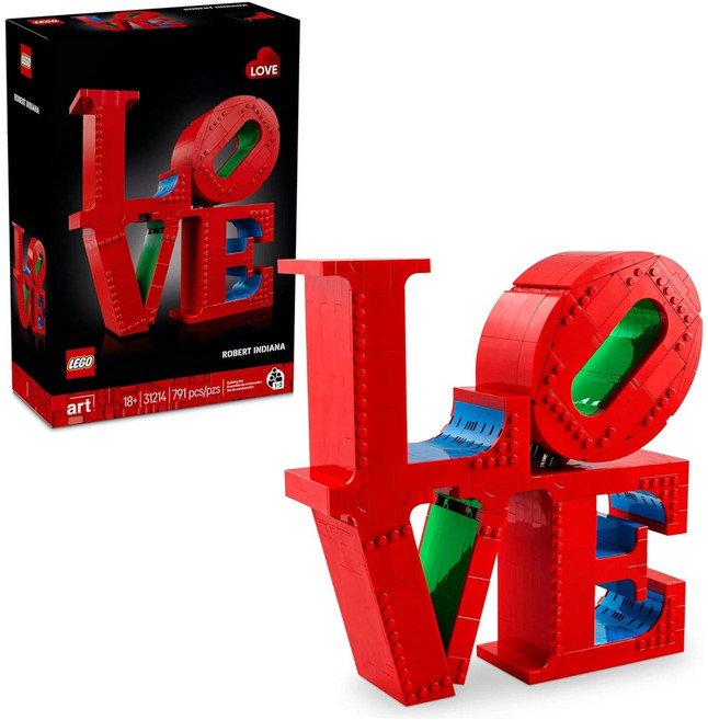 LEGO 31214 ART LOVE, 1盒