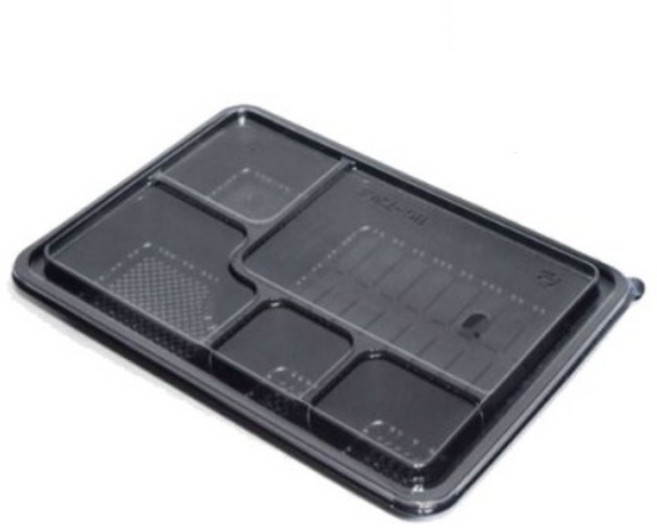 포장대장 일회용 도시락 용기 5칸, 1개입, 100개