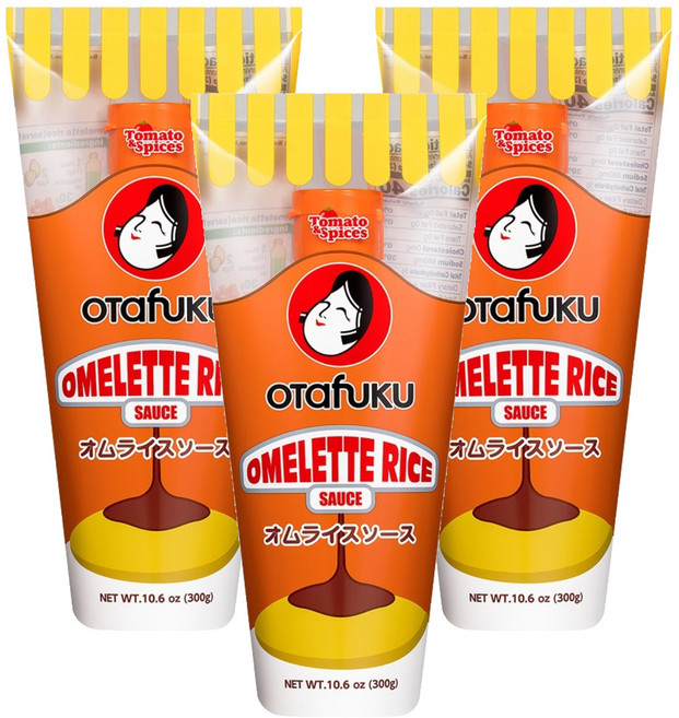오타후쿠 오므라이스 소스, 3개, 300g