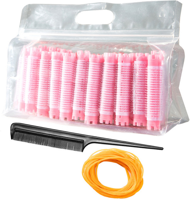 셀리본 헤어볼륨 롤스타 뿌리 볼륨펌 매직찍찍이 롯드 3호 세트, 1세트, 랜덤발송(롯드)