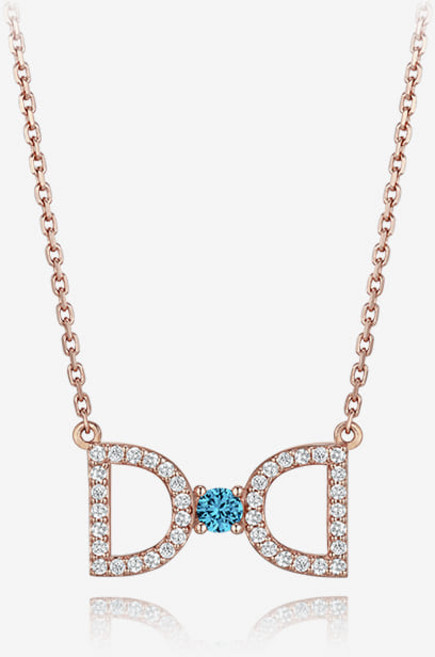 디디에두보 여성용 드봉디디 실버 목걸이JDRNPYF82YL + 쇼핑백