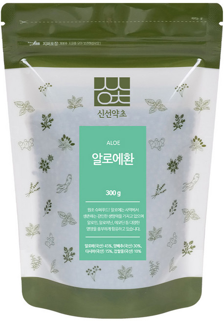 신선약초 알로에환, 300g, 1개