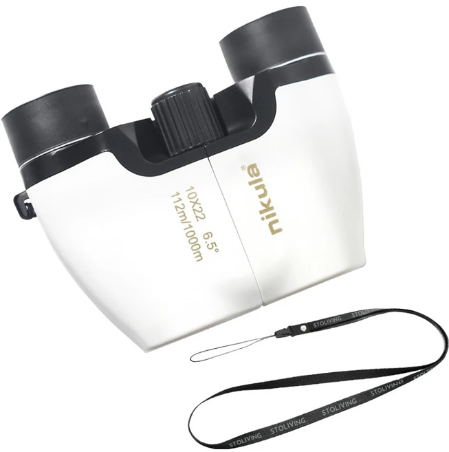 니쿠라 스토리빙 오페라글라스 뮤지컬 콘서트 쌍안경 10배율 망원경 + 넥스트랩, 22mm - 쿠팡