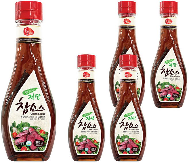 참 저당 참소스, 285g, 5개