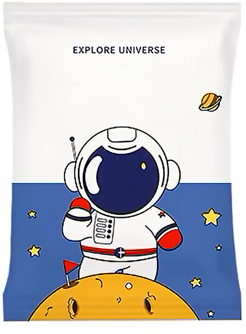 德利生活 真空棉被收納袋 太空人, 1個