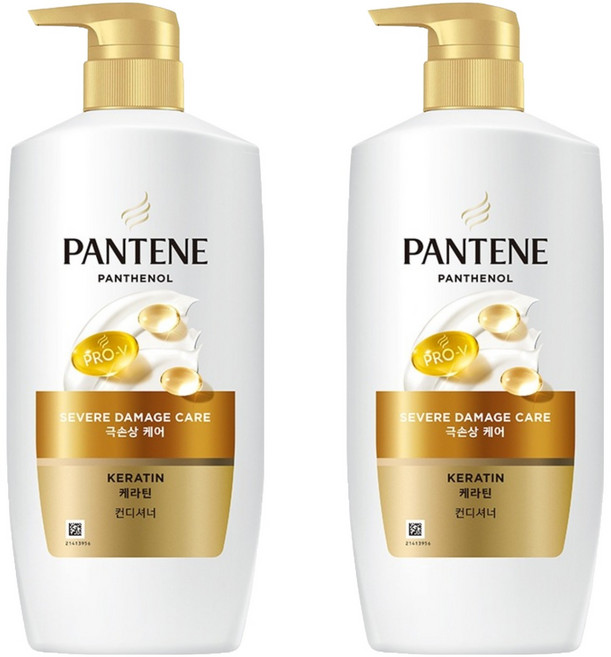 팬틴 케라틴 극손상케어 컨디셔너 프루티플로럴향, 2개, 750ml