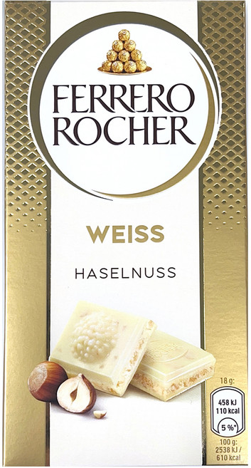 페레로로쉐 초코바 화이트 헤이즐넛, 90g, 1개