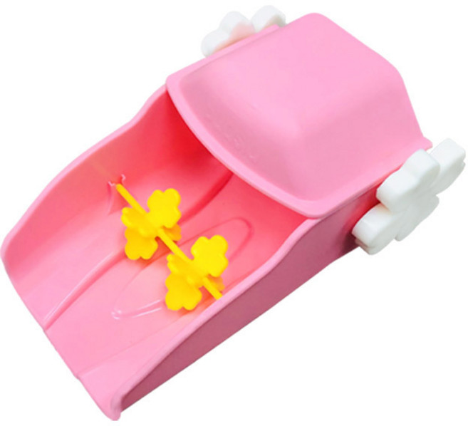 버드시아 물레방아 수도꼭지, 베이비핑크, 1개