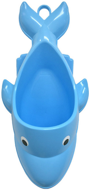 버드시아 남아용 키높이 돌고래 소변기, 상큼파랑