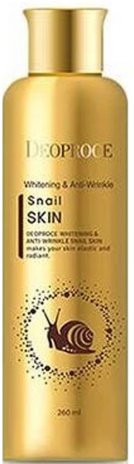 DEOPROCE 迪普詩 蝸牛柔白撫紋化妝水 260ml, 1瓶