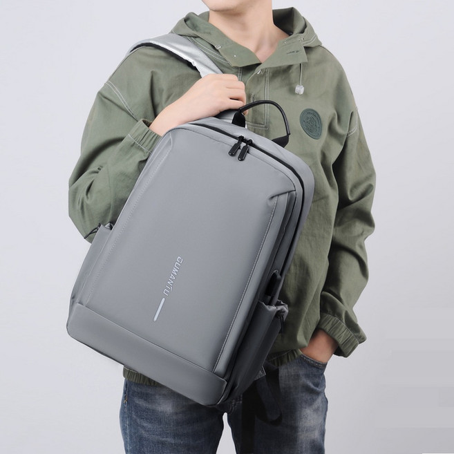 엘쏘 심플 노트북 생활방수 대학생 백팩