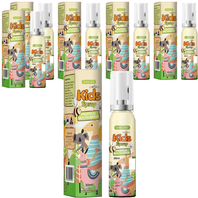 SINI CARE 詩妮克爾 兒童蜂膠口腔噴霧, 6個, 30ml