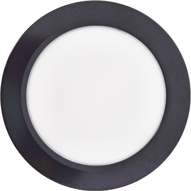 DANCELIGHT 舞光 LED-21028WR3-BK 12W 小珠吸頂燈 貴族黑款 3000K 172 x 35mm 黃光, 黑色 + 白色