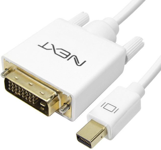 넥스트링크 미니 디스플레이 포트 DVI 케이블 1.2ver MDPDC220, 1개, 2m