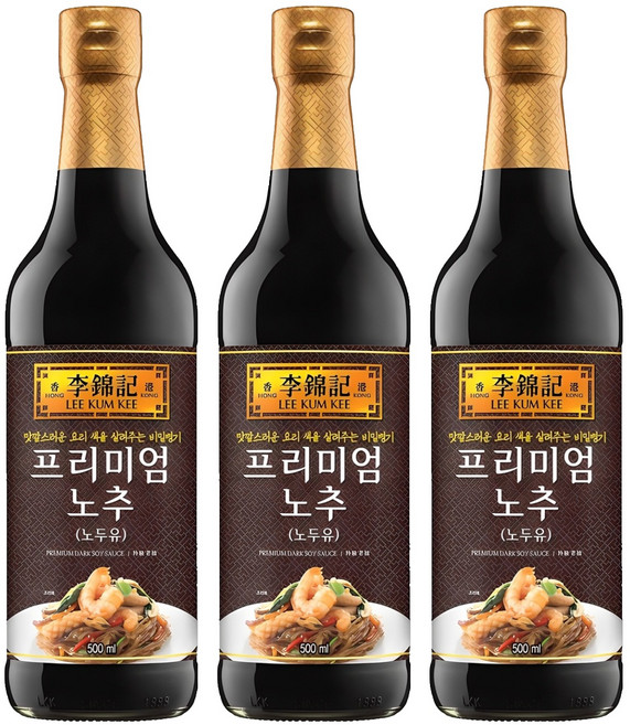 이금기 프리미엄 노추, 500ml, 3개