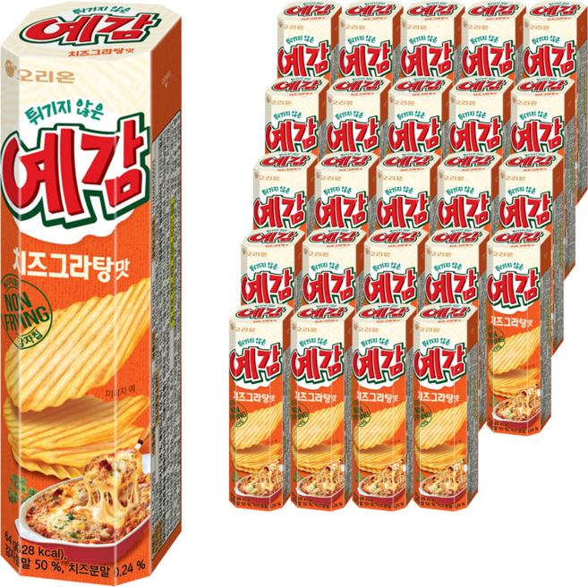 오리온 예감 치즈그라탕, 64g, 25개