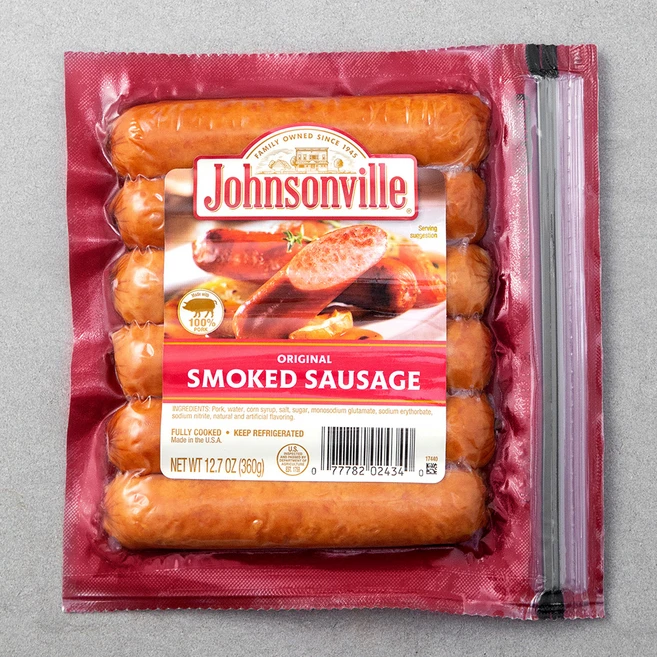 쟌슨빌 오리지날 스모크 소시지, 360g, 1개 - 쿠팡