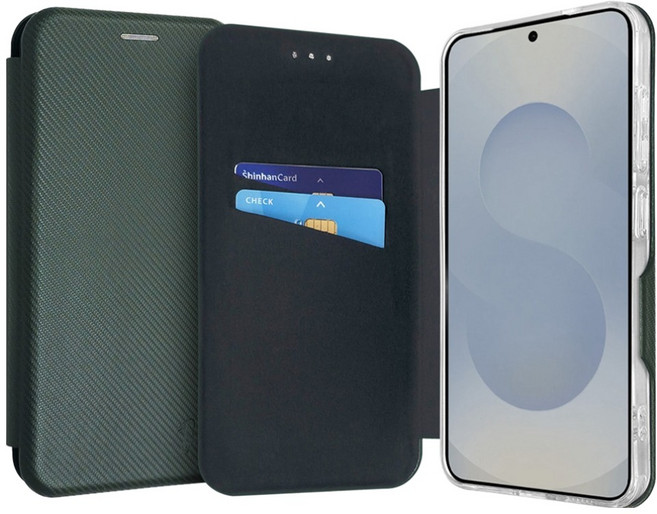 모나프리 혼 마그네틱 플립 커버 휴대폰 케이스