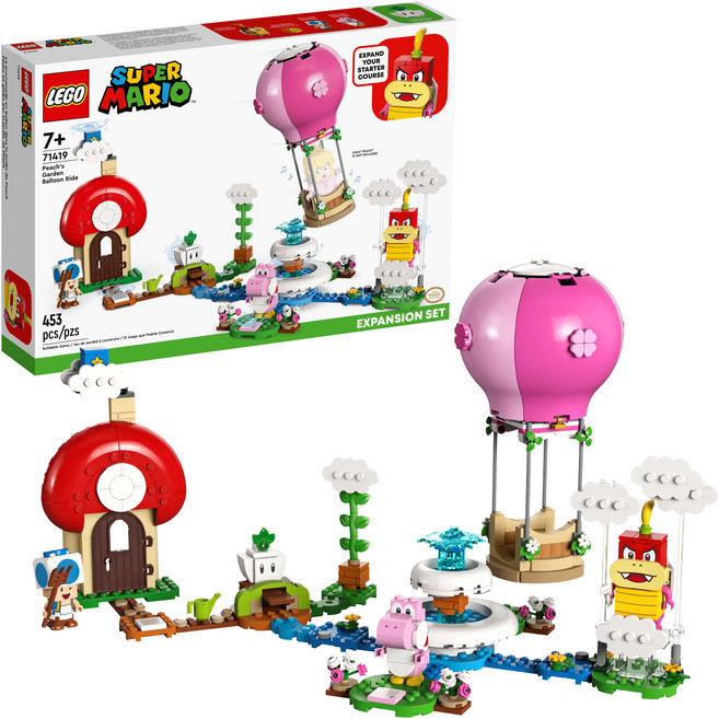 LEGO 71419 瑪莉歐系列, 碧姬公主的花園熱氣球, 1盒