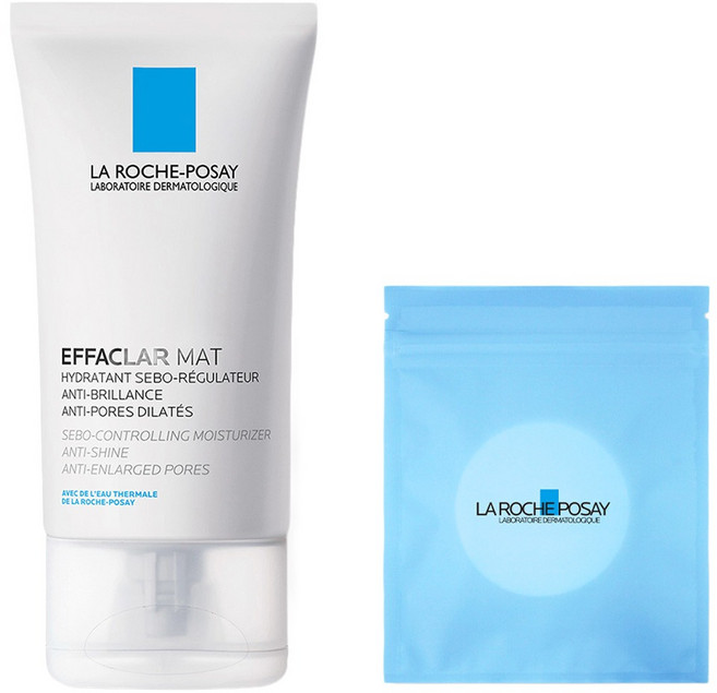 라로슈포제 에빠끌라 MAT 세보컨트롤링 모이스춰라이저 + 화장솜 30매, 40ml, 1개