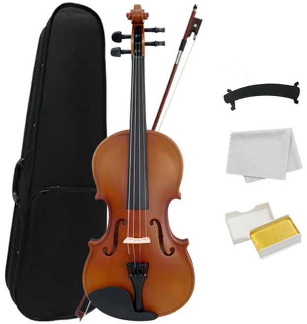 삼익악기 입문용 루나 바이올린 4/4 케이스 포함+ 구성품 5종, 혼합색상, 1개