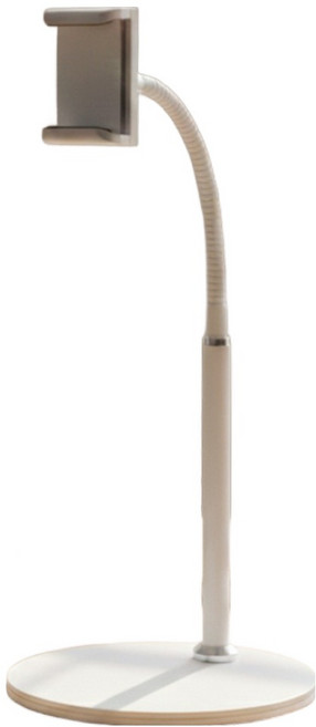 일상나눔 탁상용 스마트폰 거치대, 화이트, 1개