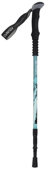ATUNAS 歐都納 直把鋁合金三節旋轉避震登山杖鳶嘴山 222g, 鳶嘴山, 1支