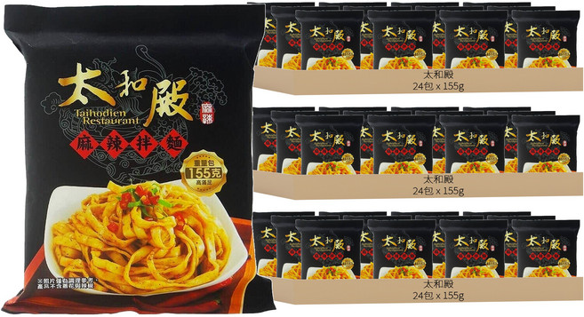 太和殿 麻辣拌麵 155g, 72包