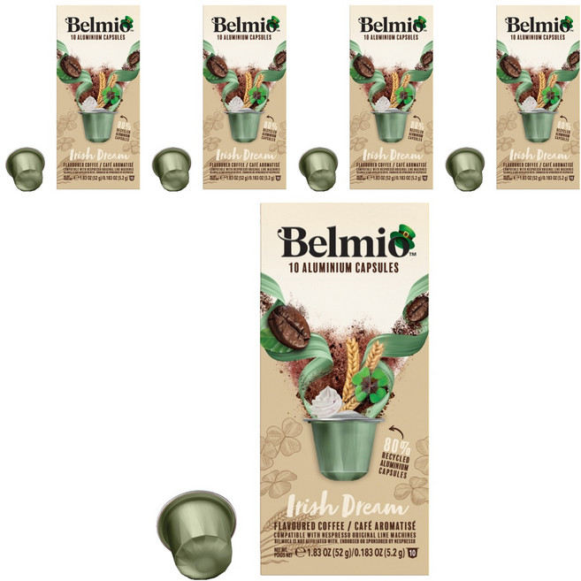 벨미오 아이리쉬 드림 캡슐커피, 5.2g, 10개입, 5개