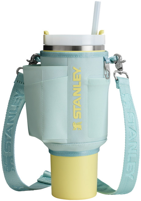 스탠리 올데이 캐리올 퀜처 H2.0 텀블러 스트랩백 1.18L, 미스트, 1개