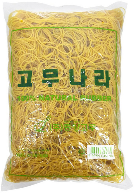 고무나라 고무밴드 1KG 70 x 1.5 mm, 1개